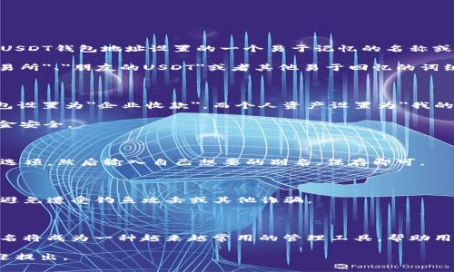 USDT（Tether）是一种与美元挂钩的稳定币，它在加密货币交易中被广泛使用。USDT 地址别名，通常指的是用户为自己的USDT钱包地址设置的一个易于记忆的名称或标签。这种别名可以帮助用户更轻松地识别和管理不同的地址，尤其是在进行交易时，可以避免因复制错误导致资产损失。

在许多加密货币钱包中，用户可以为钱包地址设置别名，以简化交易流程。比如，有的人会将USDT地址别名设置为
