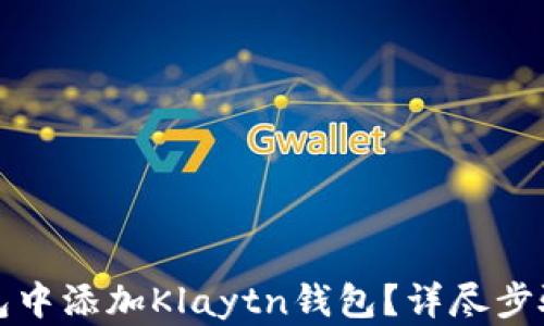 
如何在TP钱包中添加Klaytn钱包？详尽步骤与专业解答